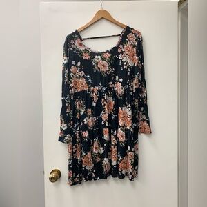 Oddy floral mini dress size 2x